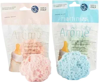 Дитяча мочалка MARTINI SPA Milk Scented Baby Sponge в асортименті (4803M00)
